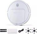 Dieffematic JQX Aspirateur Robot Automatique avec Fonction Balayage et Vadrouille - Blanc