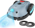 Tondeuse Robotique YARDCARE V100 avec Navigation Visuelle et Évitement d'Obstacles, Batterie 4 Ah Incluse