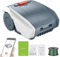 Robot Tondeuse Intelligente avec Planification par Application, Chargement Automatique