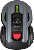 Tondeuse Robotisée Intelligente VITO pour Jardins Jusqu'à 500m², 20V 2.5Ah - Moteur Brushless, Ultra-Silencieuse 55dB, Autonomie 90 Min, Contrôle et Programmation par Application Mobile (iOS/Android)