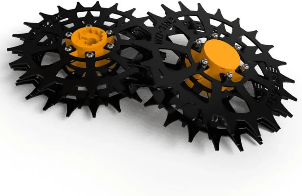 Pointes de traction pour tondeuse robot Worx Landroid série L - Acier au carbone 3 mm - Adhérence améliorée