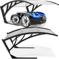 Abri de Protection pour Tondeuse Robot avec Fixation au Sol, Résistant aux Intempéries et UV