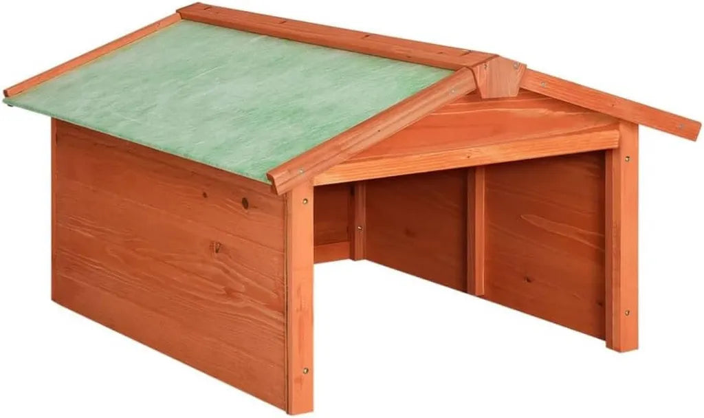Abri de Protection en Bois pour Tondeuse à Gazon 72x87x50 cm