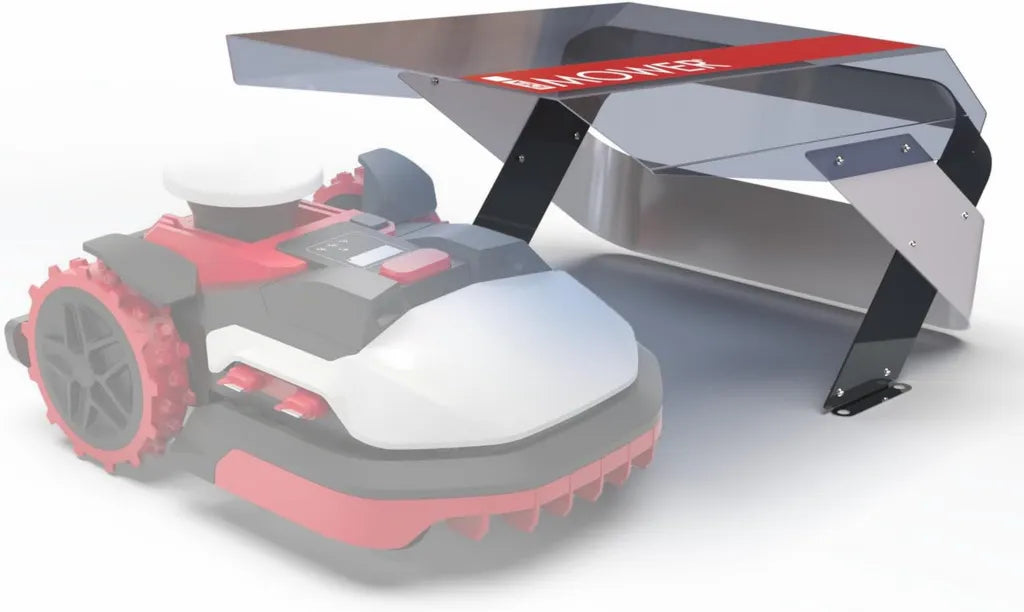 Abri pour tondeuse robot Mobius, compatible Kress RTKn, protection UV et accès facile