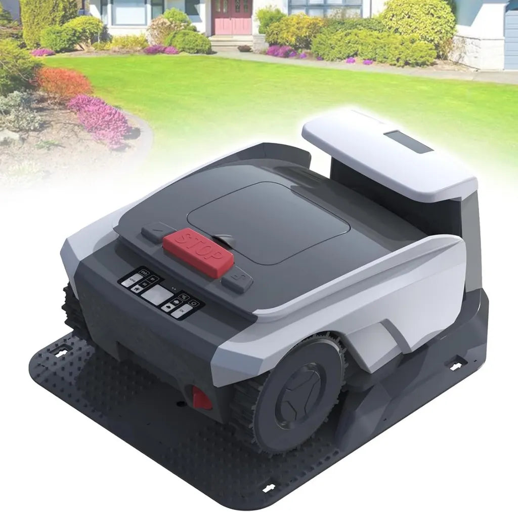 Robot Tondeuse Connectée, Tondeuse Automatique avec GPS et Application Mobile