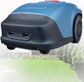 Tondeuse Robotisée 1000m² avec Garage, Système de Mulching 3 Lames, Largeur 18 cm, Hauteur 20-55 mm, Détection de Choc