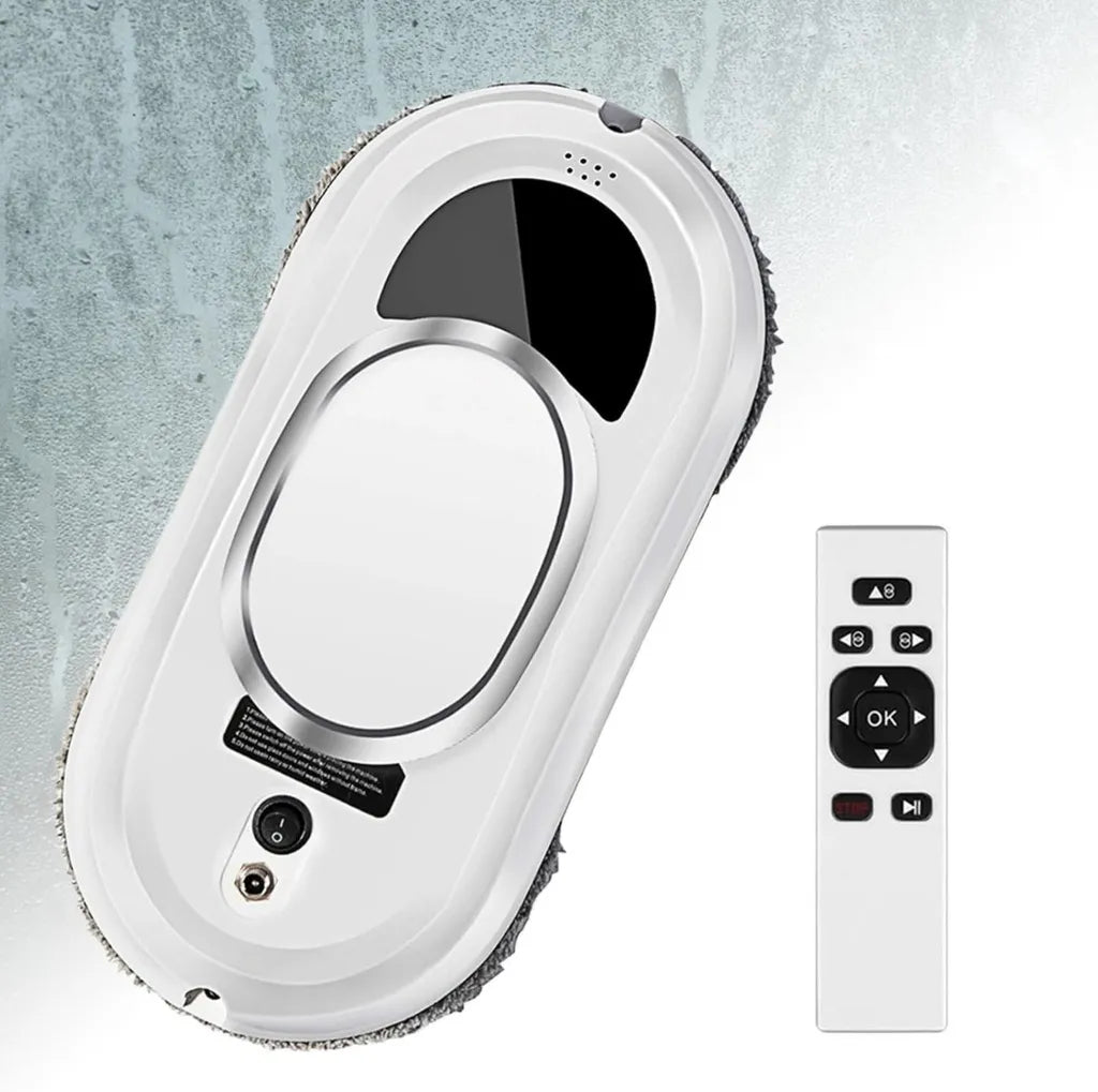 Robot lave-vitres intelligent avec système anti-chute et sauvegarde de batterie