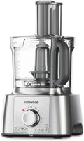 Robot de Cuisine Kenwood MultiPro Express 1000W, Bol de 3L, Couleur Argent