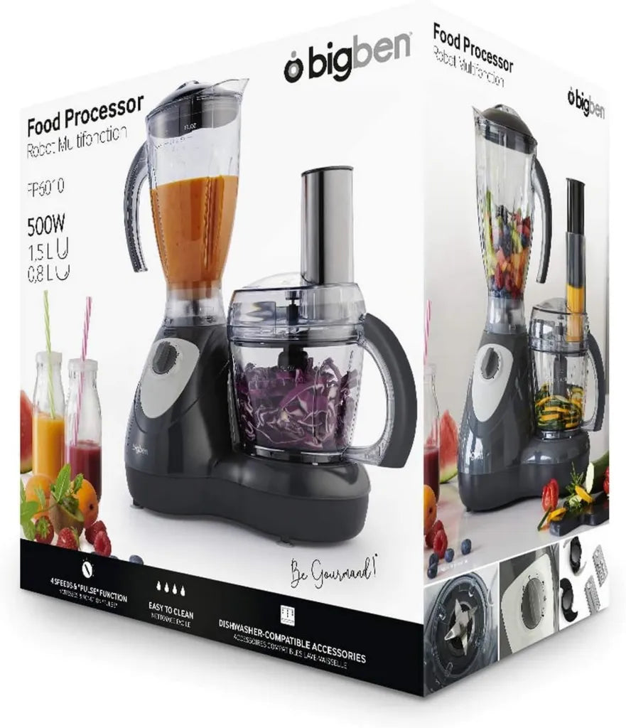 Robot de Cuisine Multifonction Bigben FP6010