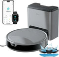 Aspirateur Robot Lefant M350 avec Station, Nettoyage 3 en 1, 6000Pa, Vidange Automatique, Navigation Laser Intelligente, Compatible WiFi et Alexa