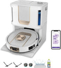 Shark Robot Aspirateur AV2900XEEUWH avec Désinfection 85°C, Vidage Automatique, Technologie NeverStuck, 3h de Nettoyage, Lavage Hypersonique