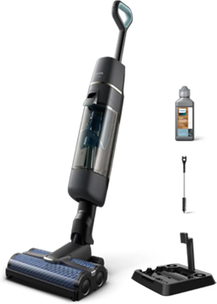Aspirateur Balai sans Fil Philips 7000 - Nettoyage 3-en-1, PowerCyclone, Autonomie 30 Min, 180 m², Modes Multiples, Noir