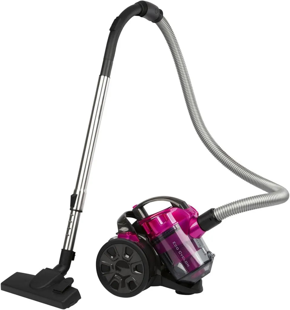 Aspirateur Sans Sac 700W avec Filtre HEPA - Rose