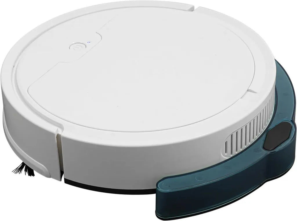 Aspirateur Robot Intelligent 3-en-1, 1100 Pa, Pour Maison et Bureau, Blanc