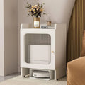 Armoire de rangement pour aspirateur robot avec double porte – Organisation maison pratique