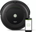 iRobot Roomba 696 Aspirateur Robot Intelligent pour Tapis et Sols Durs, Design Compact, Noir