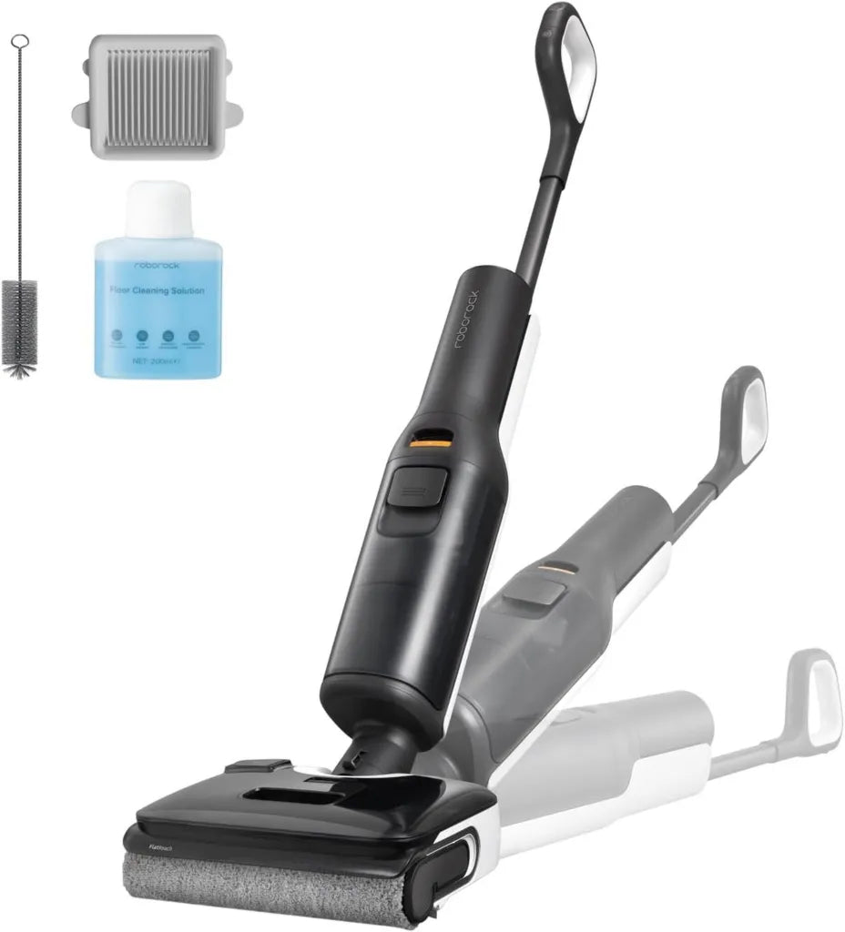Aspirateur Laveur Roborock F25 LT - 20,000 Pa, Autonettoyage à 90°C, Séchage Rapide, Inclinaison 180°, Nettoyage Précis pour Sols Durs