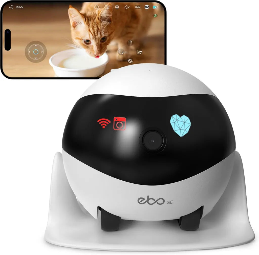 Caméra IP WiFi 1080P Intérieure avec Audio Bidirectionnel, Vision Nocturne, et Surveillance à Distance