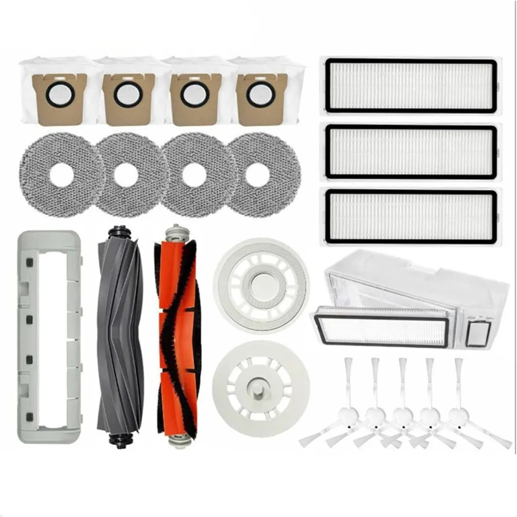 Kit Accessoires pour Aspirateurs Robots Dreame et Mijia : Brosse, Filtre et Plus