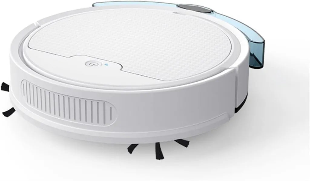 Aspirateur Robot DieffematicJQX avec Télécommande, Balayage et Lavage Sol, Blanc